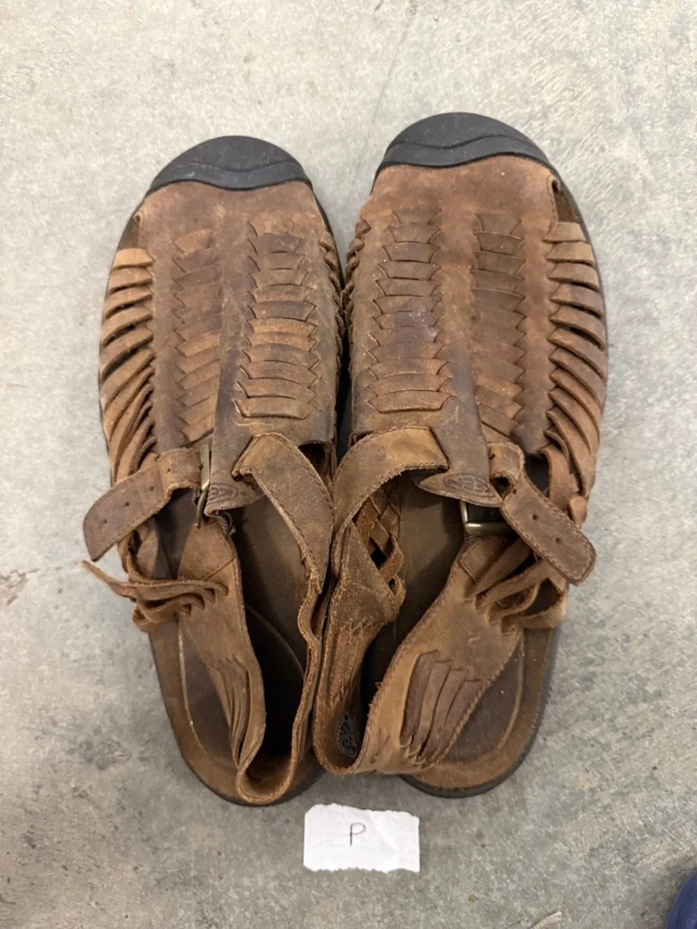 Keen woven leather